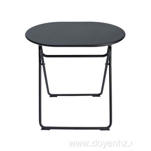 70*50cm Metal Folding Oval Table